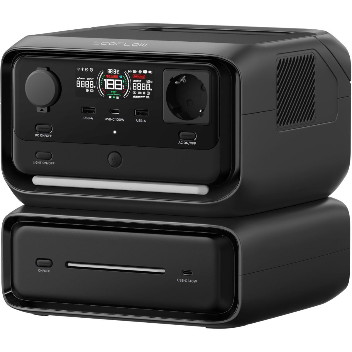 Комплект зарядної станції EcoFlow RIVER 3 Max (EFRIVER3Max-EU-CBOX)